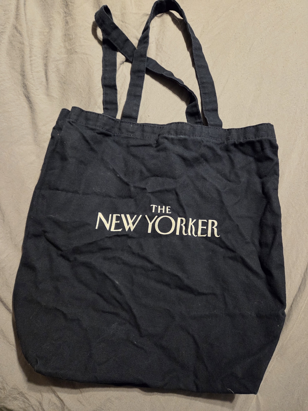 The New Yorker Canvas Tote Bag Vintage